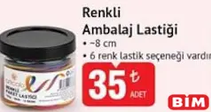 ARTİCOLO RENKLİ AMBALAJ LASTİĞİ 8 CM